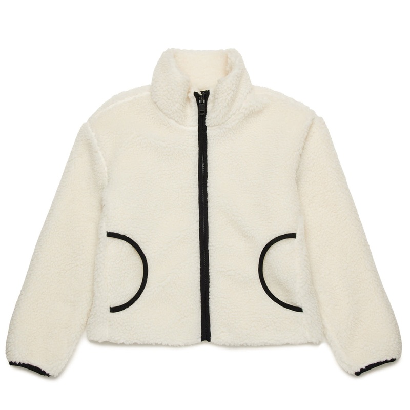 Diesel Kids Faux Shearling Jacket