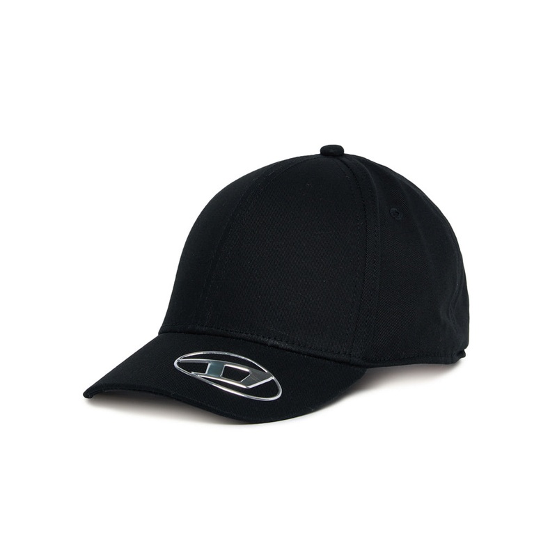 Diesel Kids Logo Hat|Black|Size 1 (52 cm)|Size 2 (54 cm)|Size 3 (56 cm)|Size 4 (58 cm)