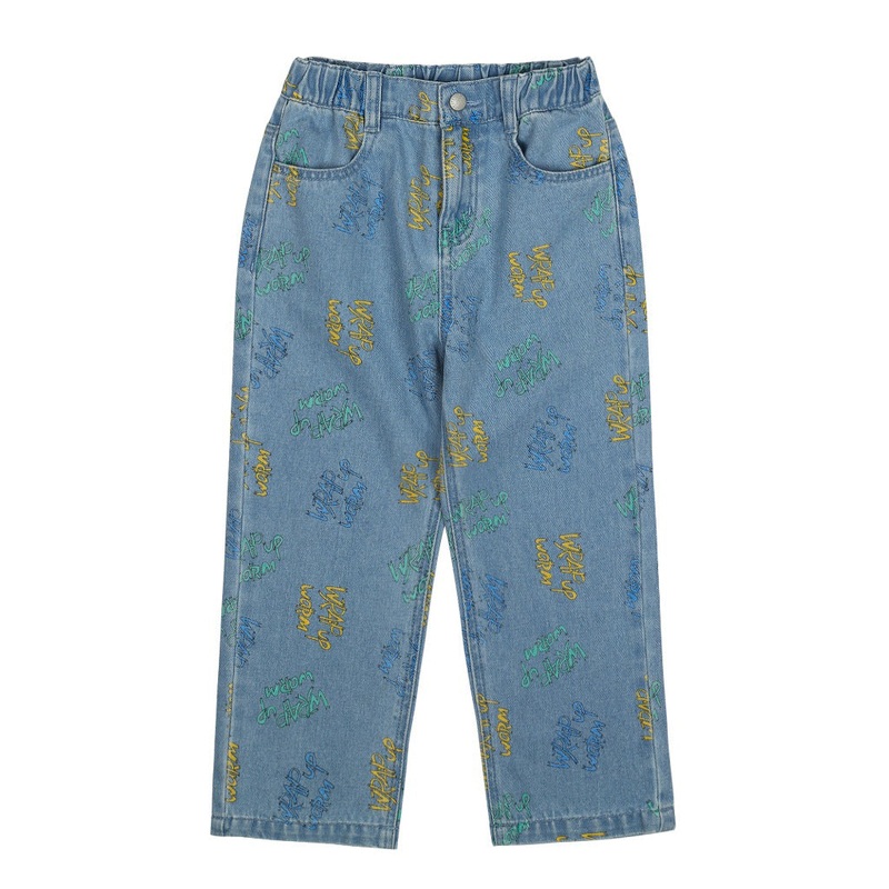 Jelly Mallow Wrap Up Denim Jeans