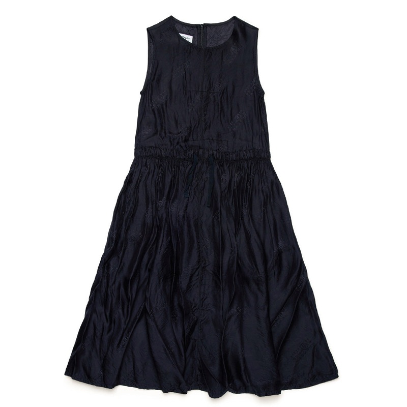 MM6 Kids Long Dress|Black|4 Years|6 Years|8 Years|10 Years|12 Years|14 Years|16 Years