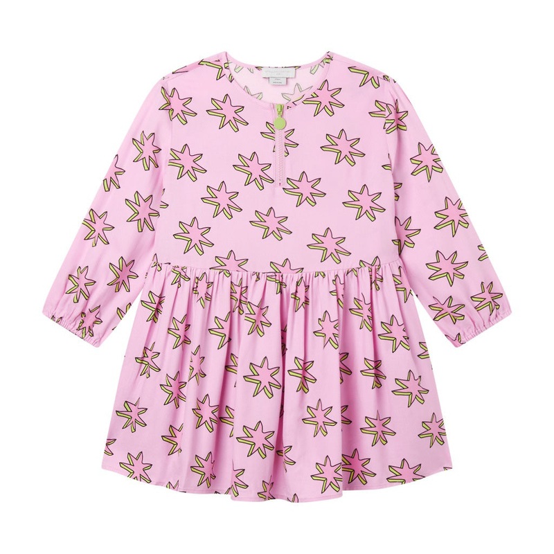 Stella McCartney Kids Bright Stars Asymmetric Dress