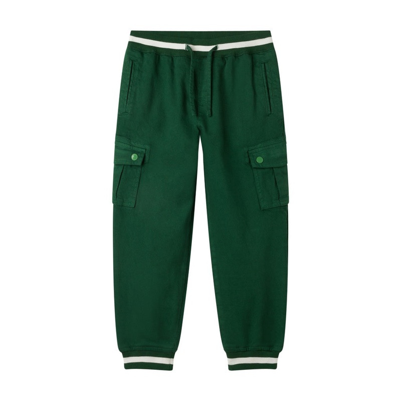 Stella McCartney Kids Drawstring Trousers with Stripe on Ribs