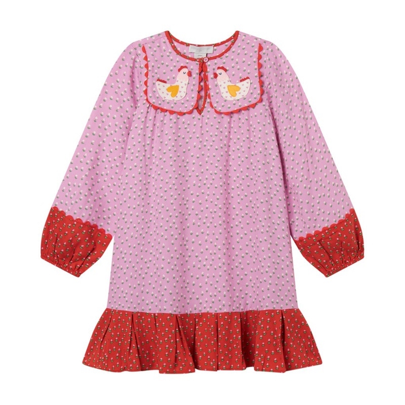 Stella McCartney Kids Farmyard Appliqu Dress