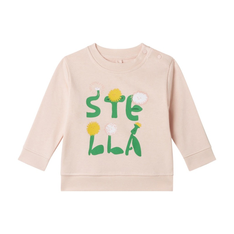 Stella McCartney Kids Floral Logo Sweatshirt
