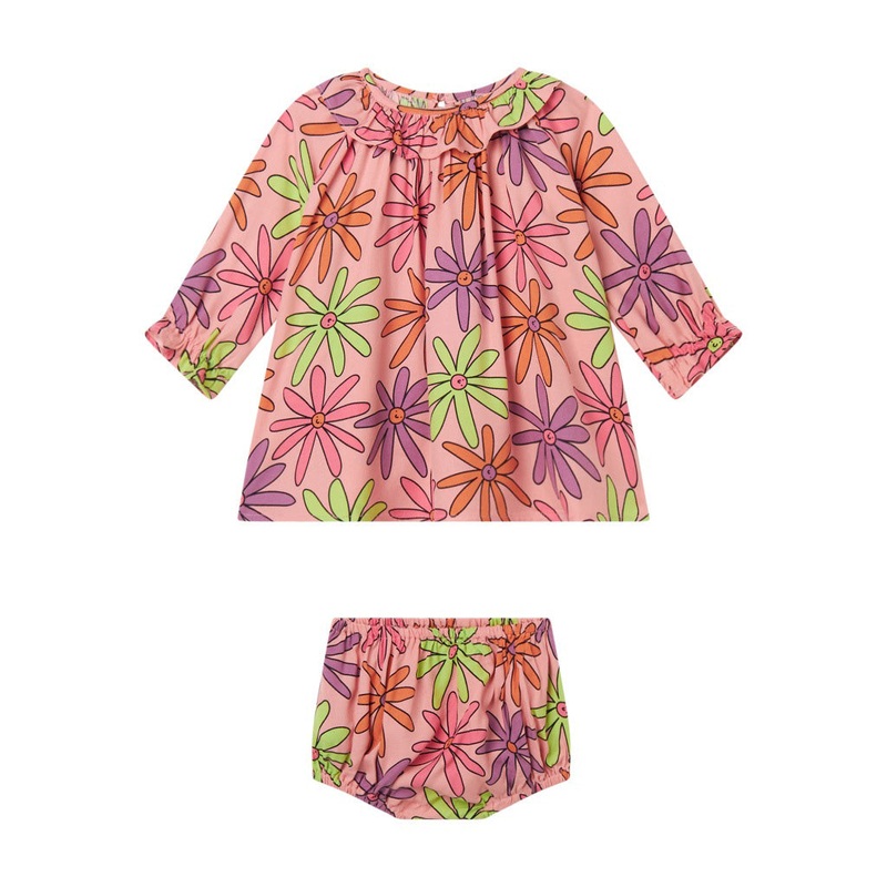 Stella McCartney Kids Flower Print Dress Set