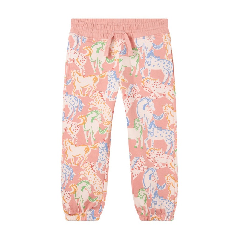 Stella McCartney Kids Horse Print Joggers