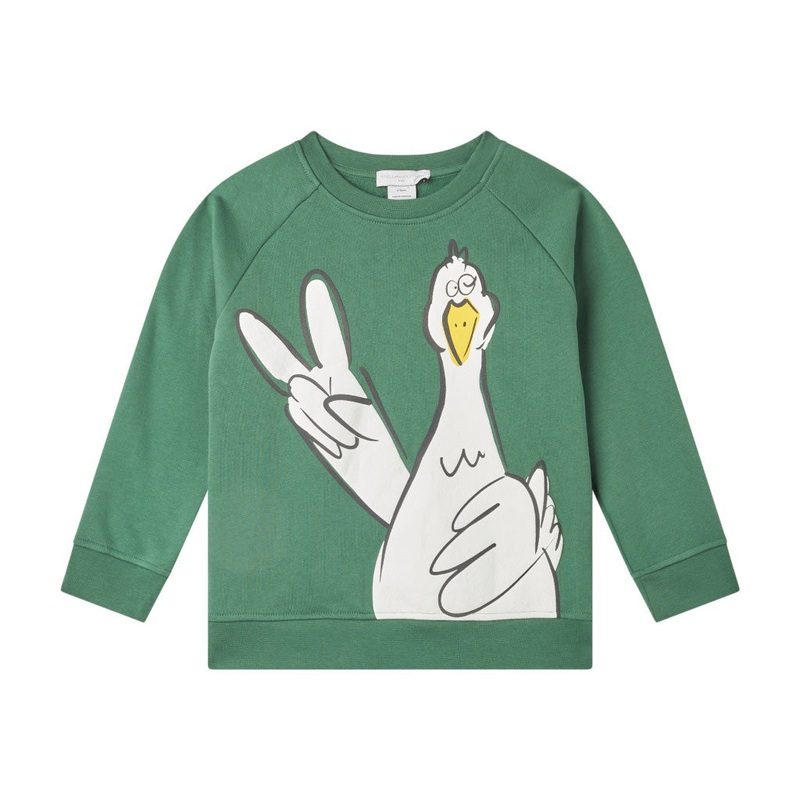 Stella McCartney Kids Peace Sign Sweatshirt