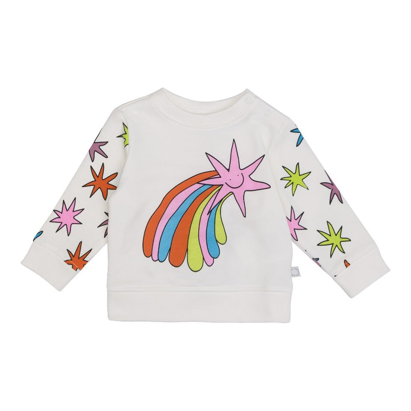 Stella McCartney Kids Shooting Stars Graphic Sweatshirt