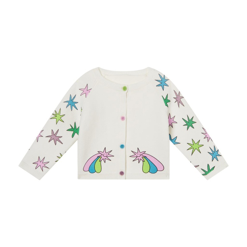Stella McCartney Kids Shooting Stars Knit Cardigan