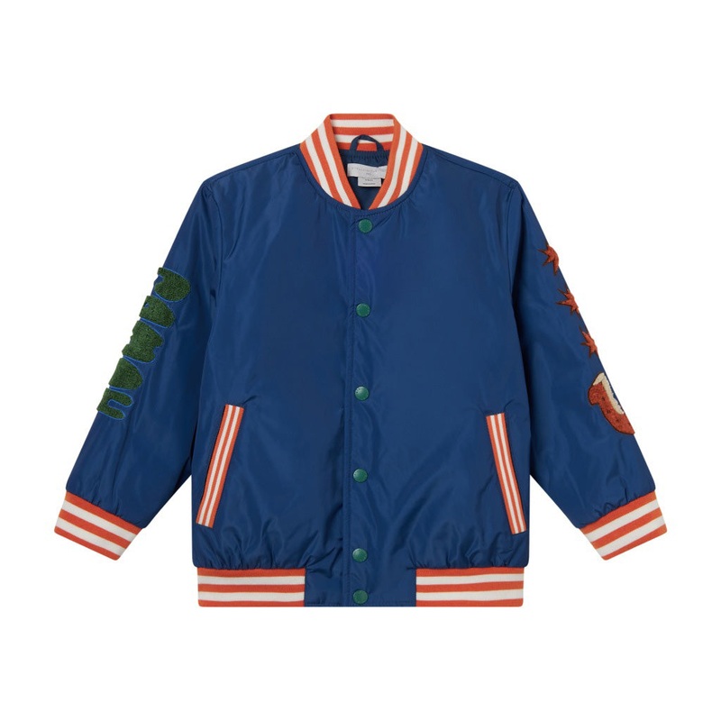 Stella McCartney Kids Space Print Bomber Jacket