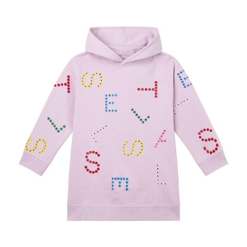 Stella McCartney Kids Stella Alphabets Embroidered Dress