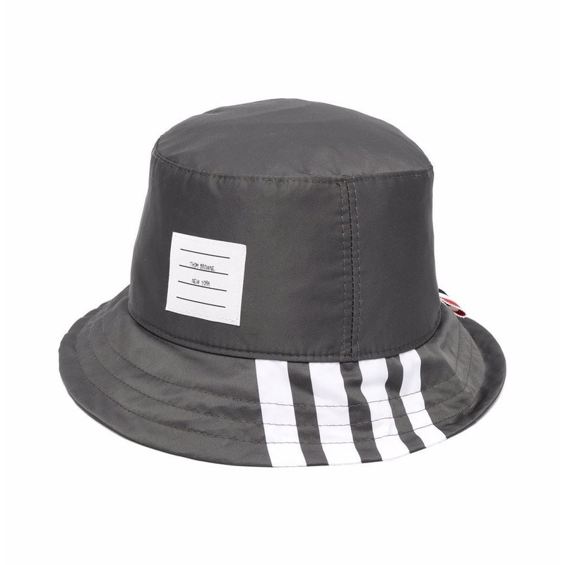 4-Bar Stripe Bucket Hat|Grey|Large|Medium|Small