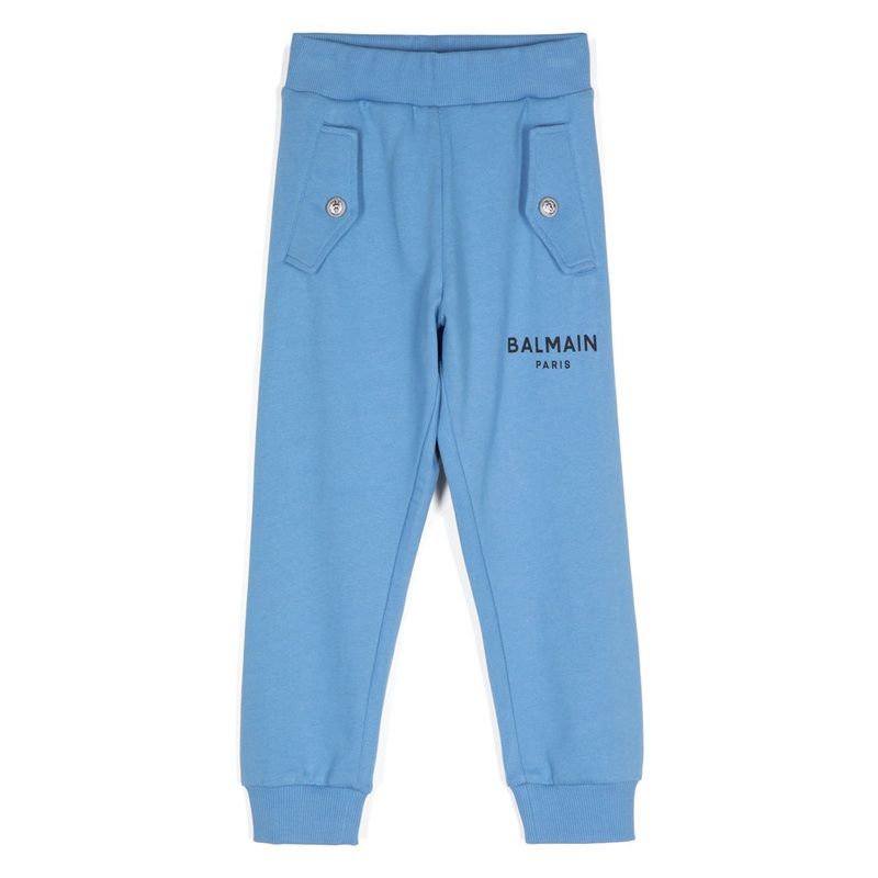 Balmain Kids Logo Print Trousers