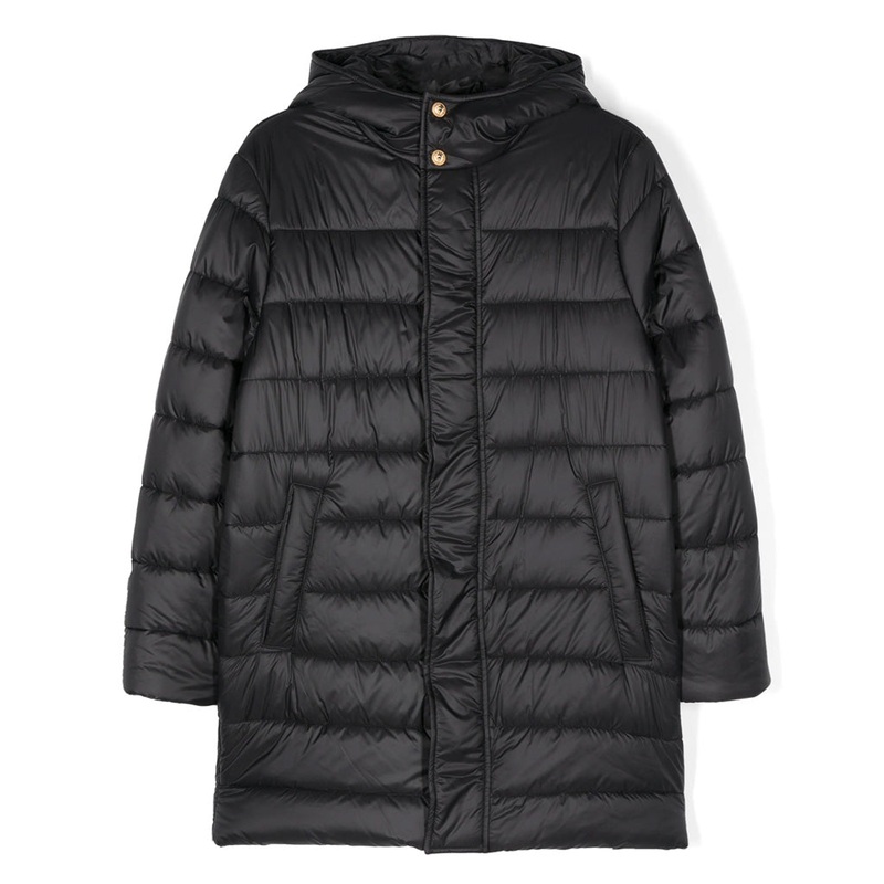 Balmain Kids Puffer Jacket|Black|4 Years|6 Years|8 Years|10 Years|12 Years|14 Years