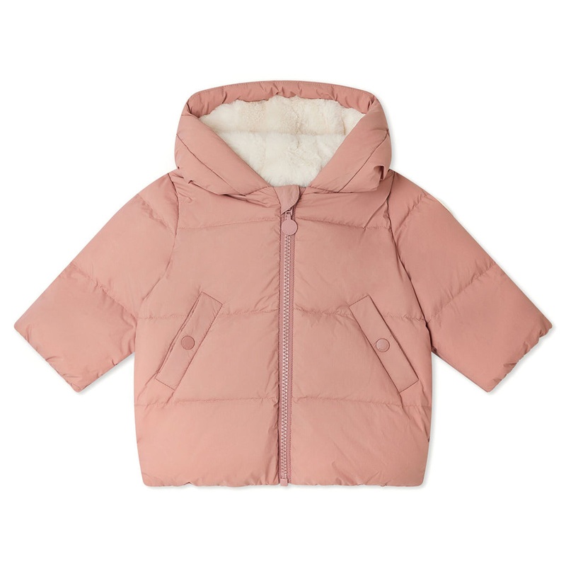 Bonpoint Bozen Quilted Jacket|Pink|2 Years|3 Years|12 Months|18 Months