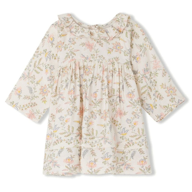 Bonpoint Giselda Floral Print Dress