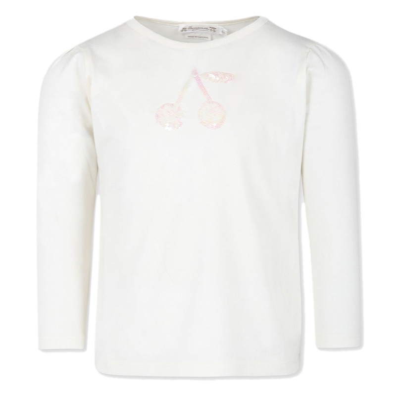 Bonpoint Gracieuse T-shirt|Ivory|4 Years|6 Years|8 Years|10 Years|12 Years|14 Years