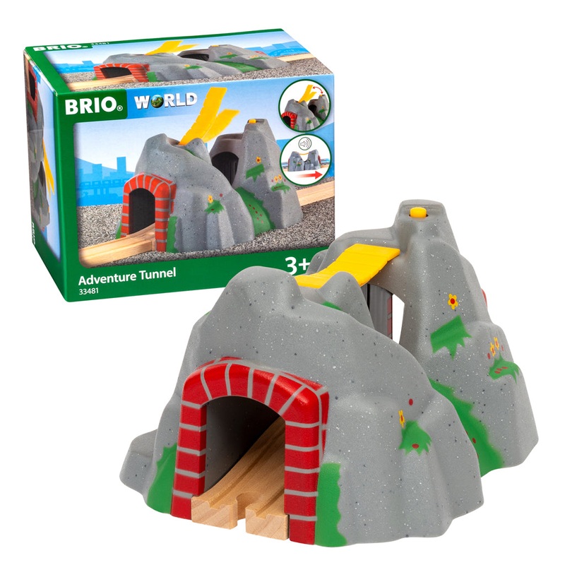 BRIO Adventure Tunnel|Multi-Colored|One-size