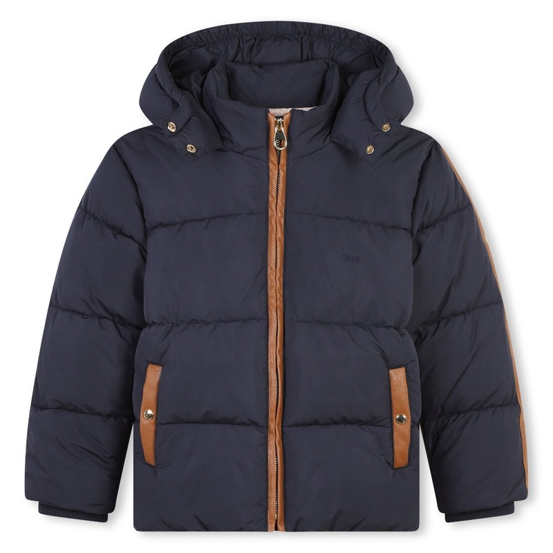 Chlo Kids Puffer Jacket|Navy|4 Years|6 Years|8 Years|10 Years|12 Years|14 Years