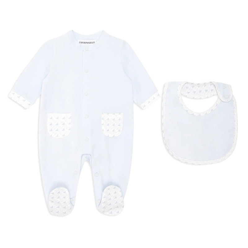 Emporio Armani Junior Outfits|Blue|3 Months|6 Months|9 Months