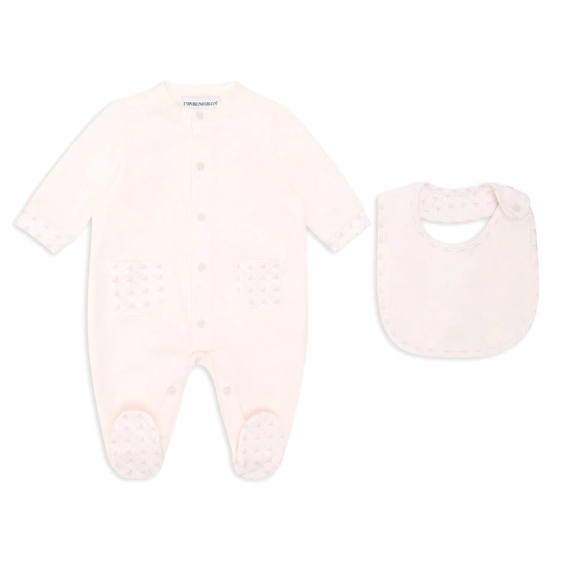 Emporio Armani Junior Outfits|Pink|3 Months|6 Months|9 Months