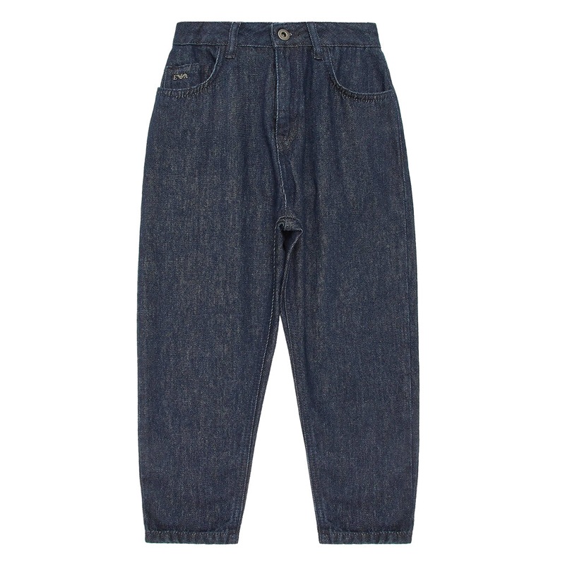 Emporio Armani Junior Oval-leg Denim Jeans