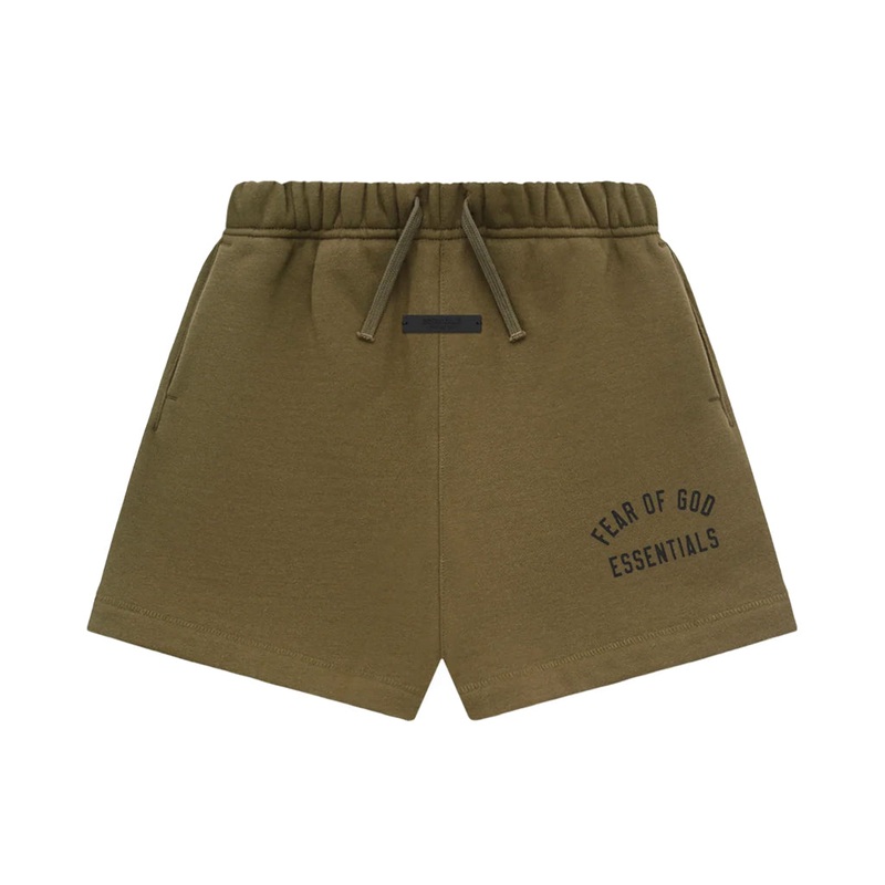 Fear of God Essentials Kids Fleece Soccer Shorts