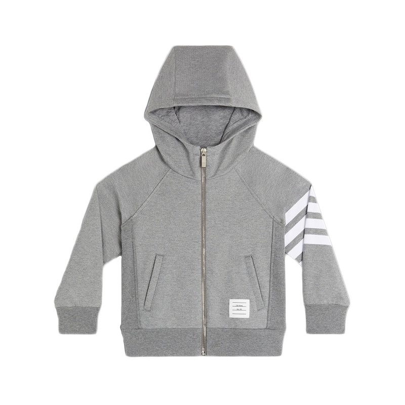 Kid'S Classic Loopback 4-Bar Full Zip Hoodie