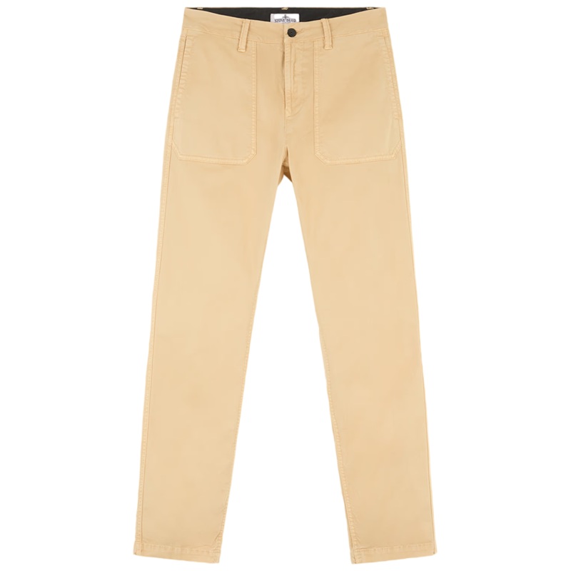 Stone Island Junior Washed Relax Fit Trousers