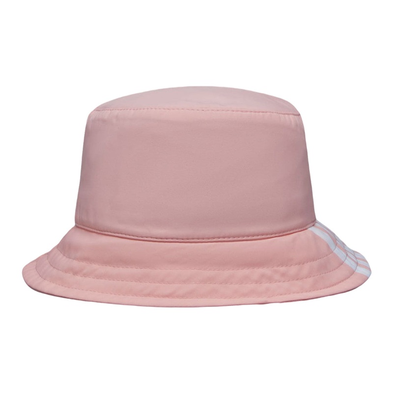 Stripe Print Bucket Hat|Pink|Large|Medium|Small