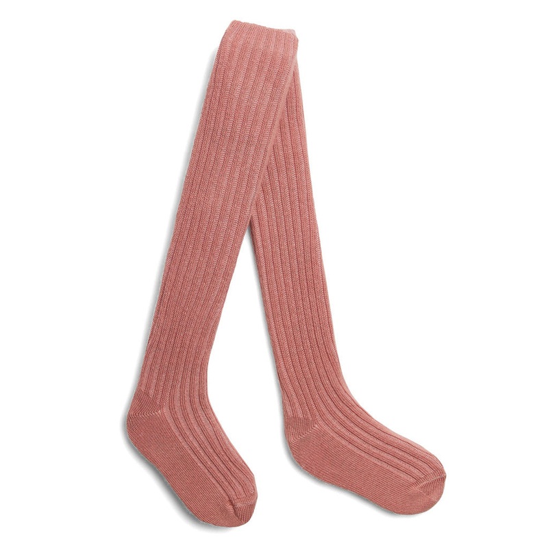 Bonpoint Banny Cotton Tights|Pink|2 Years|3 Years|6 Months|12 Months|18 Months