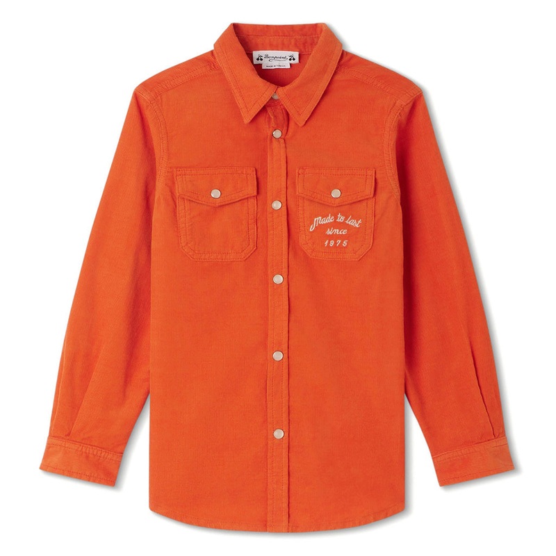 Bonpoint Berlin Shirt|Orange|4 Years|6 Years|8 Years|10 Years|12 Years|14 Years