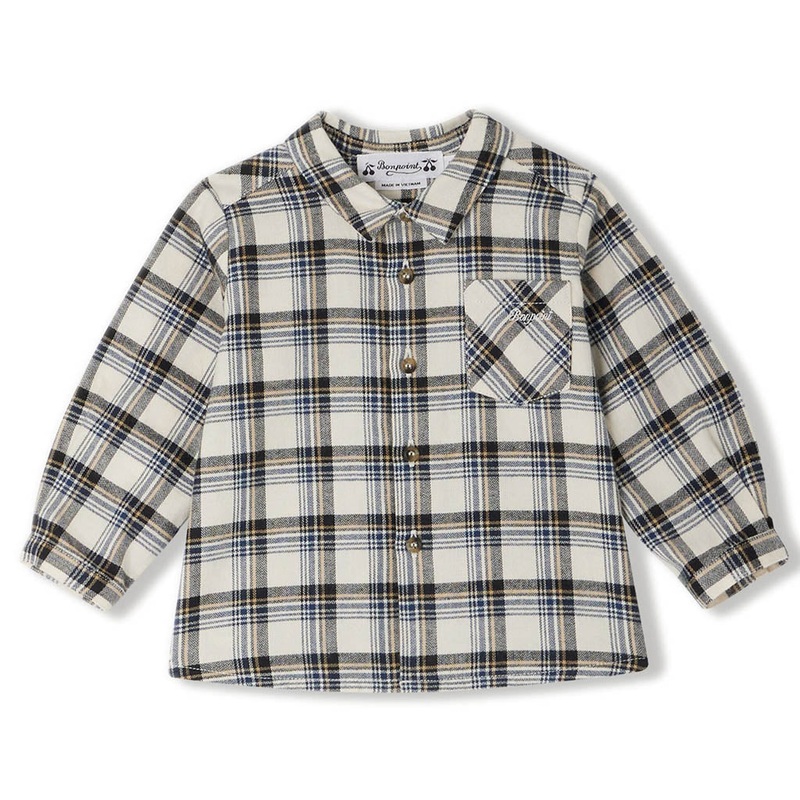 Bonpoint Gillo Shirt With Pointed Collar