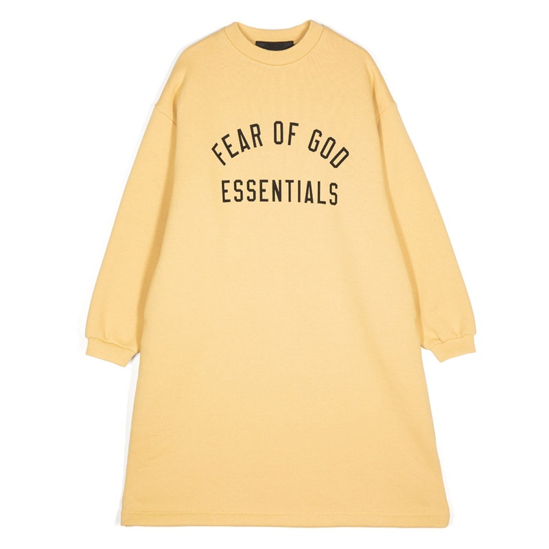 Fear of God Essentials Kids Fleece Crewneck Dress