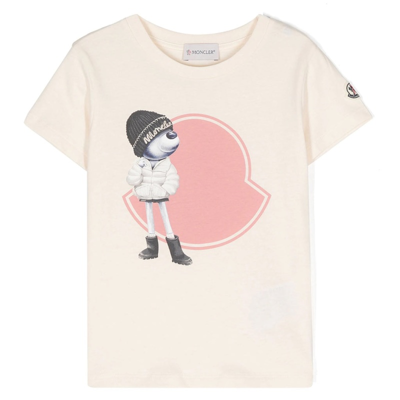 Moncler Enfant Graphic Print T-shirt