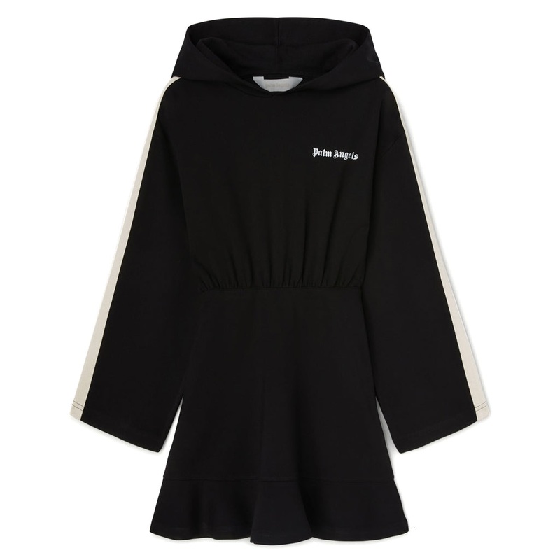 Palm Angels Kids New Track Hoodie Dress