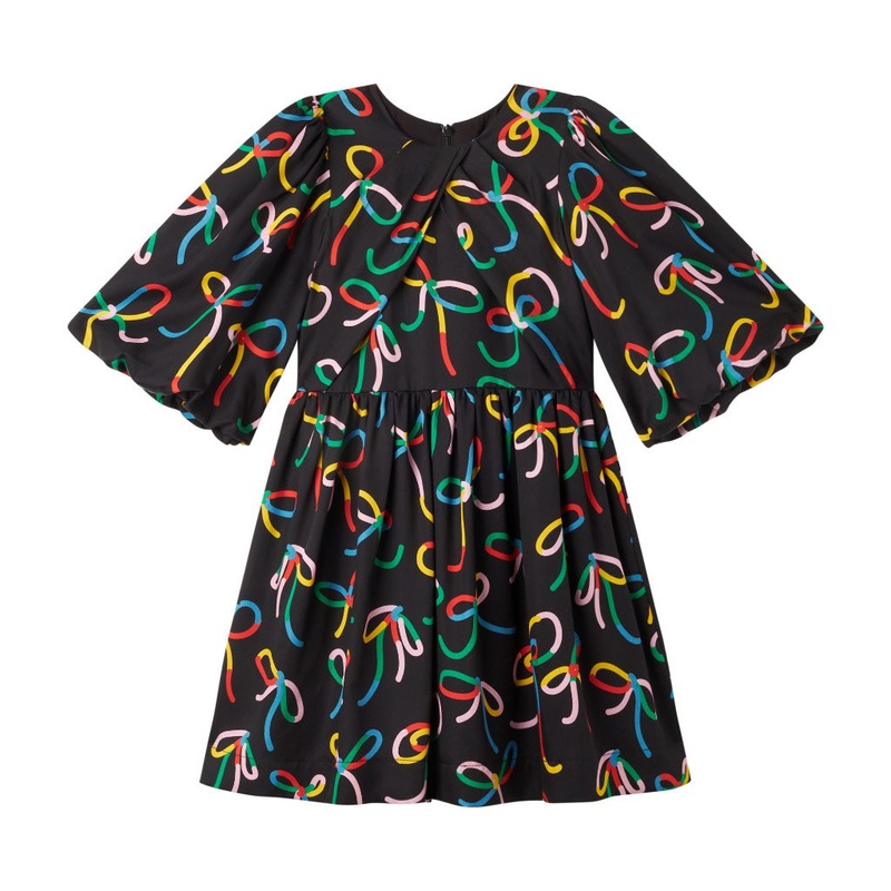 Stella McCartney Kids Ribbon Print Dress