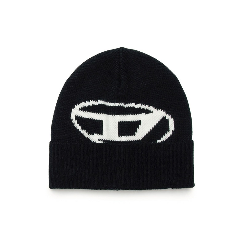 Diesel Kids Logo Beanie|Black|Size 1|Size 2|Size 3|Size 4