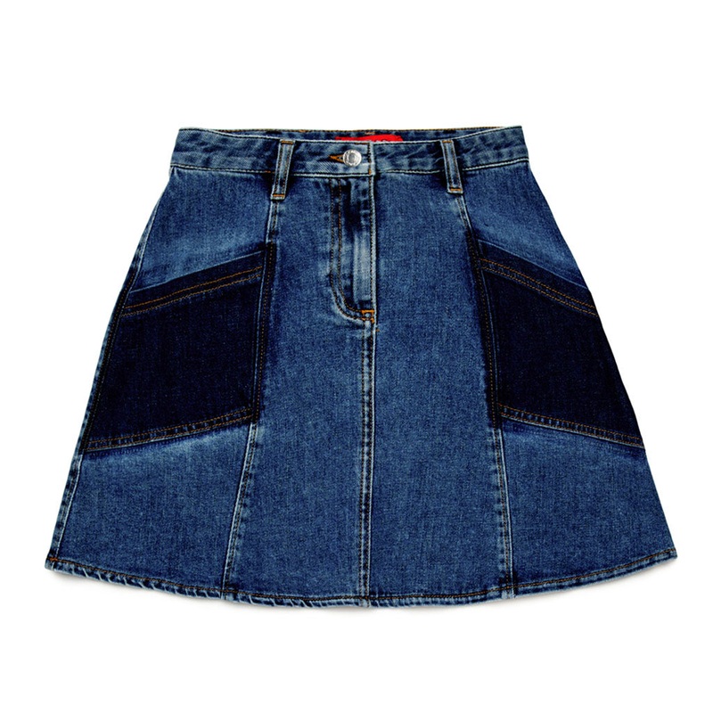 MAX&Co. Kids Denim Skirt|Indigo|4 Years|6 Years|8 Years|10 Years|12 Years|14 Years|16 Years