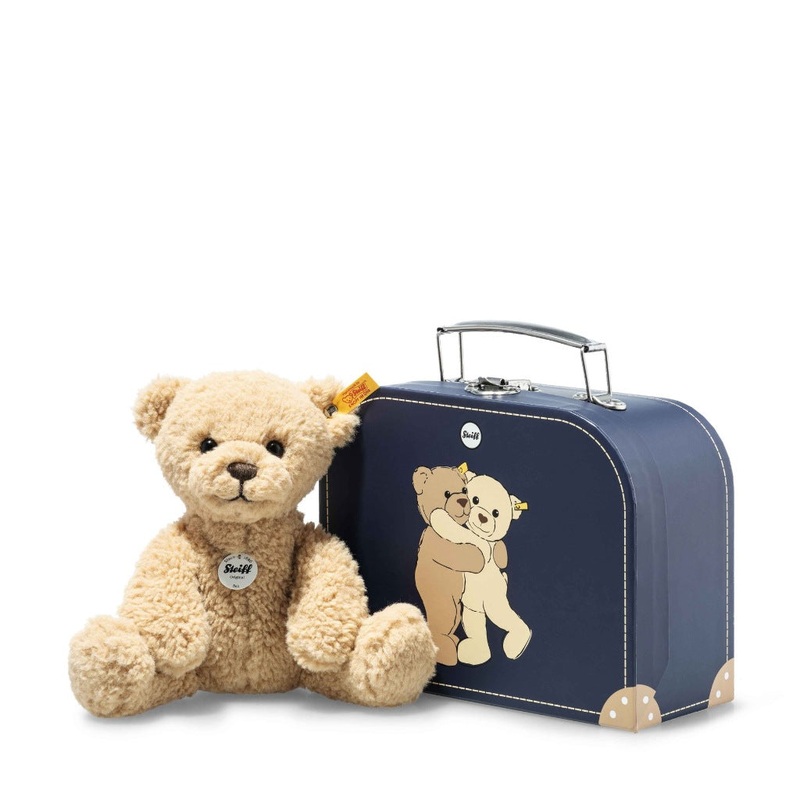 Steiff Toys Ben Teddy Bear in Suitcase