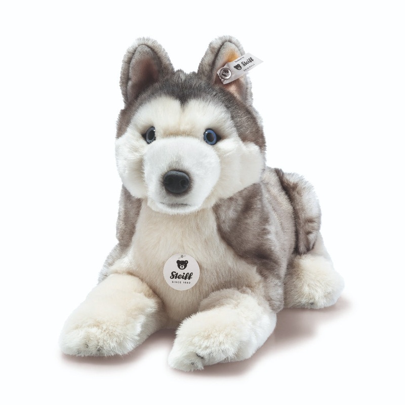 Steiff Toys Bernie Husky|White|One-size