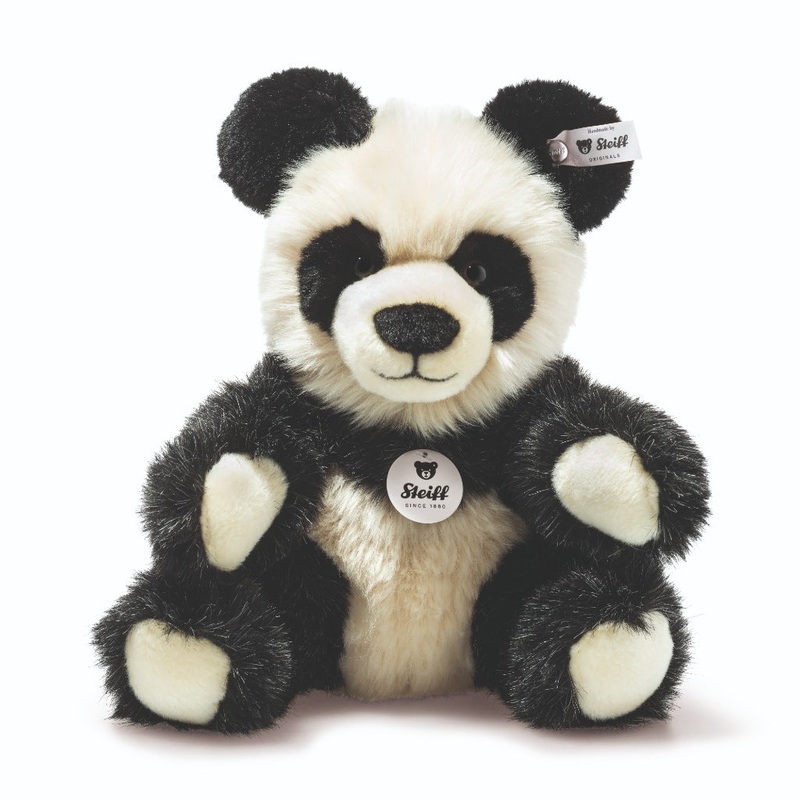Steiff Toys Manschli Panda|White|One-size
