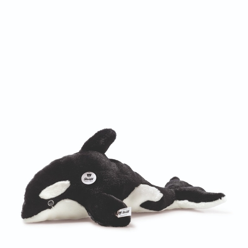 Steiff Toys Ozzie Orca With Squeaker