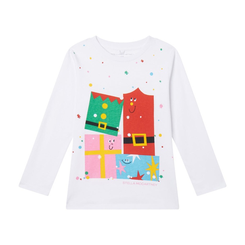 Stella McCartney Kids Christmas Gifts Graphic Long-Sleeve T-shirt