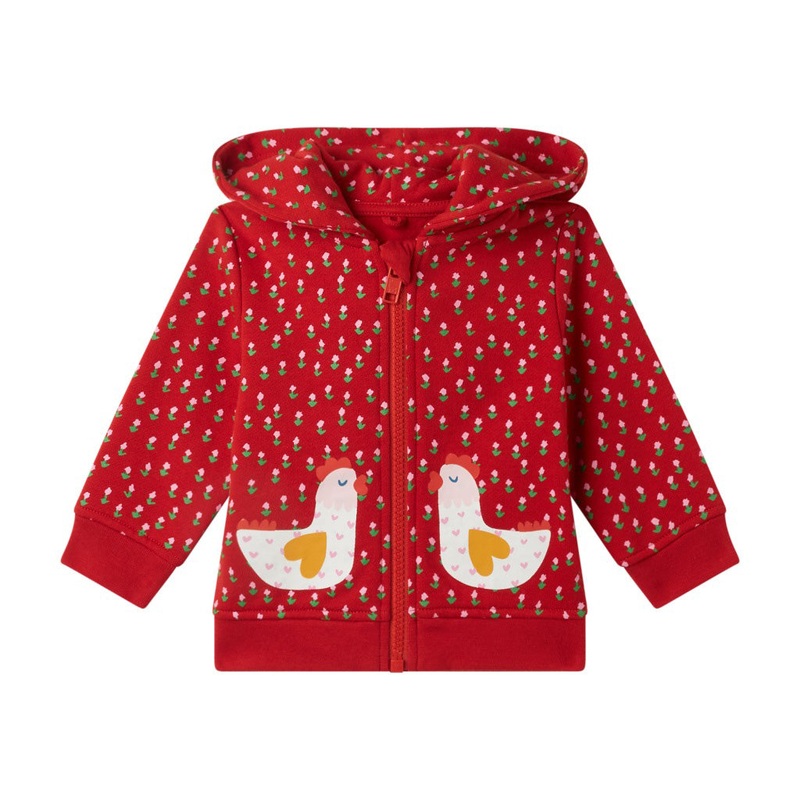 Stella McCartney Kids Farmyard Chicken Print Cardigan