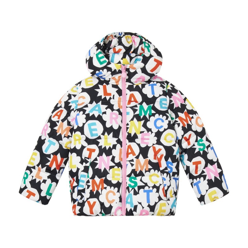 Stella McCartney Kids Stella Print Puffer Jacket