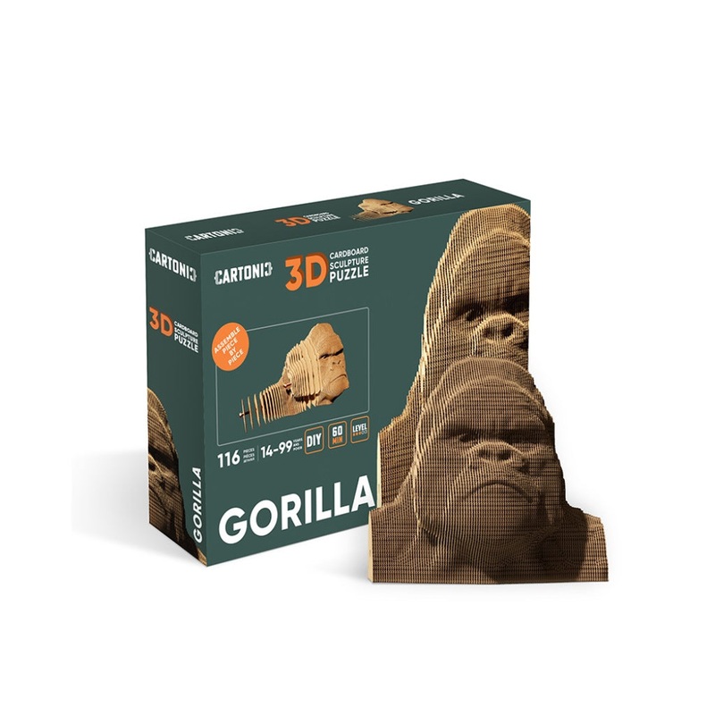 Cartonic Gorilla|Natural|One-size