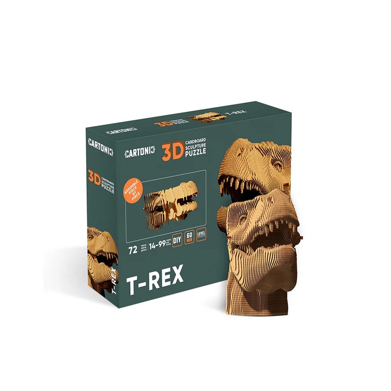 Cartonic T-Rex|Natural|One-size