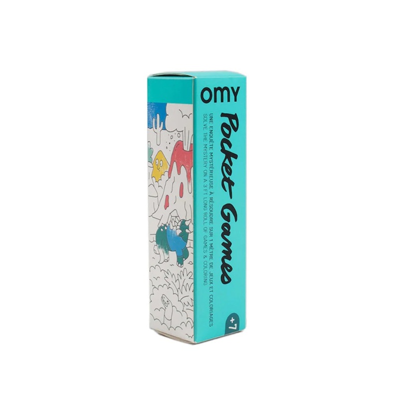 OMY Pocket Games  Dino|Multi-Colored|One-size