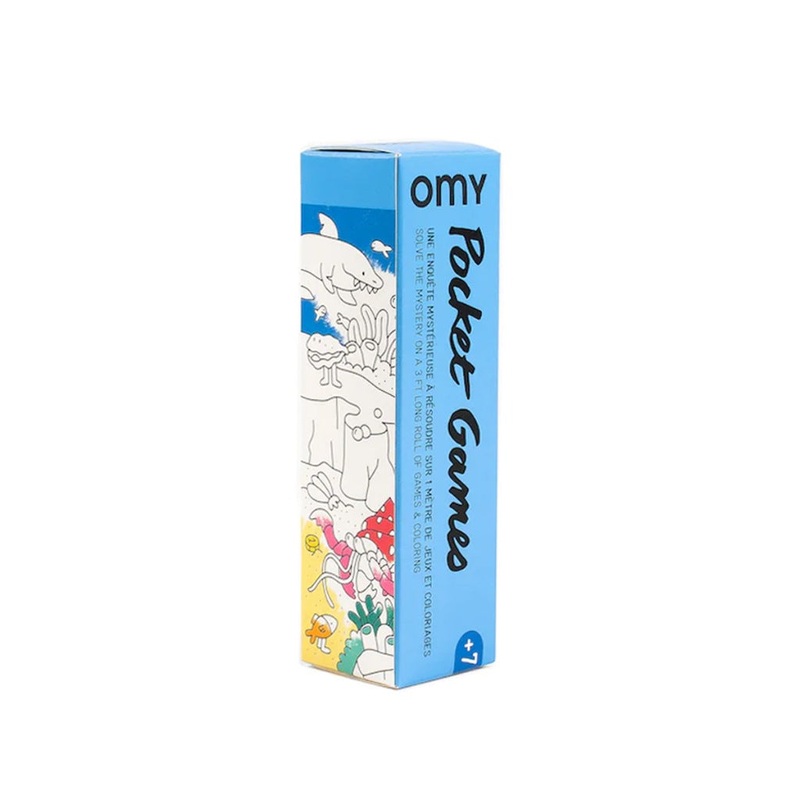 OMY Pocket Games  Ocean|Multi-Colored|One-size